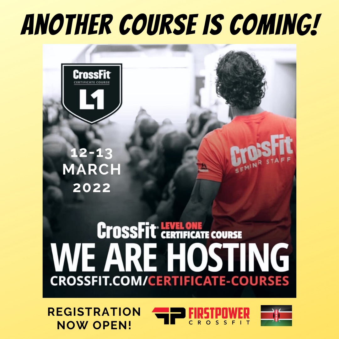 CrossFit Level 1 Certificate Course